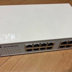 Giga 16ポート スイッチングハブの画像