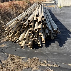 塩ビ管色々の画像