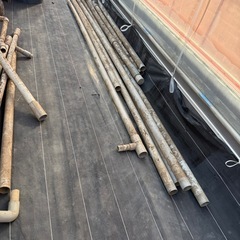 塩ビ管色々の画像