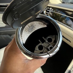 【純正級・高級車用】BMW／ベンツ 車載灰皿 2個セット｜内装マッチ◎ 即使用可の画像