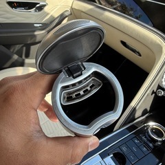 【純正級・高級車用】BMW／ベンツ 車載灰皿 2個セット｜内装マッチ◎ 即使用可の画像