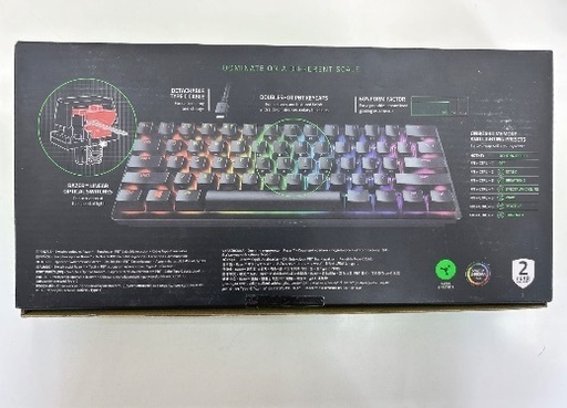 【ドリーム池田店ジモティ割対象品】Razer/ゲーミングキーボード(42763)