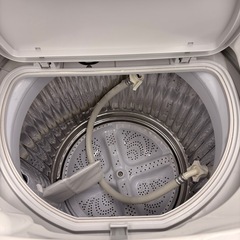 SHARP 乾燥機能付5.5kg洗濯機 ES-TX5E-S 2021年製の画像