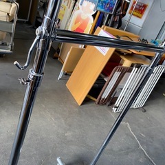 幅狭タイプ ハンガーラック シルバーラックの画像