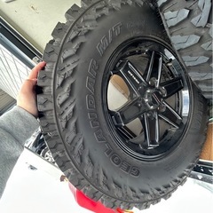 タイヤ　ホイール　YOKOHAMA GEOLANDAR WEDS KEELER TACTICS アウトドアの画像