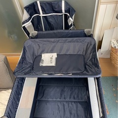 プレイヤード　ベビーベッドの画像