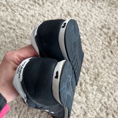 【20.0】ニューバランス373 スニーカー　黒　手洗い済の画像