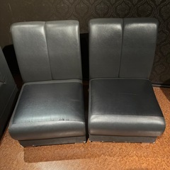 1人用業務用ソファーセットの画像