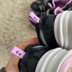 【20.5】瞬足スニーカー2足セット　手洗い済の画像