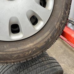 軽用スタッドレス145/80R13ブリヂストンスブリザックVRX22019年製4本の画像