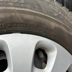 軽用スタッドレス145/80R13ブリヂストンスブリザックVRX22019年製4本の画像