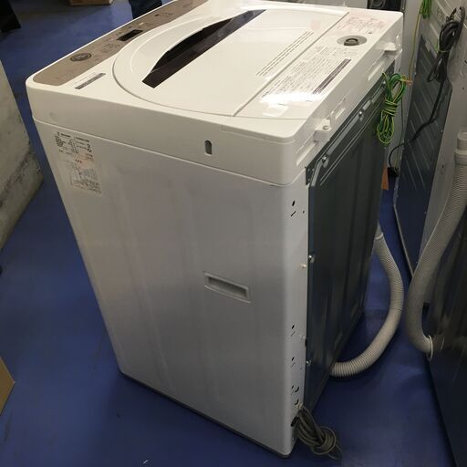 ★リユースのサカイ横浜南店★YM1809 SHARP 洗濯機 ES-GE6E 6.0㎏ 21年製 動作確認／クリーニング済み