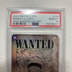 【PSA10】モンキー・D・ルフィ SEC SP OP05-119の画像