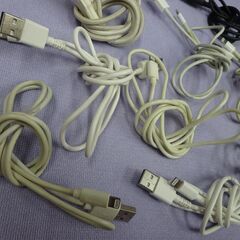 ( E-257 )USB ライトニングケーブル１０本 アダプタ１個 セット⑯ANKERケーブルあり 中古 通電確認済みの画像