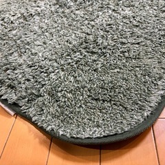 グリーン系 シャギーラグ カーペット 200×300cm 大判の画像