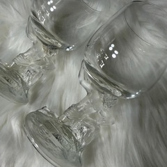 SUPER NIKKA 神話のグラス　アンティーク　アトラス　2個セット　昭和レトロ品の画像