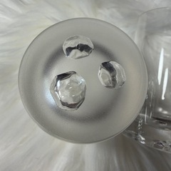 おしゃれクリアグラス 3点セット｜底面デザイン入り｜コップ・タンブラーの画像