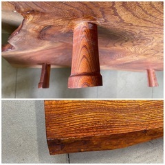 ☆カケ有り☆　飾り台　花台　一枚板　DIYやリメイクの材料にの画像