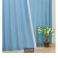 ニトリ 遮光3級カーテン 100×135cm 2枚組 (使用2〜6ヶ月)の画像