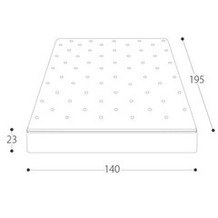 ダブルベッド まっとれすマットレスの画像