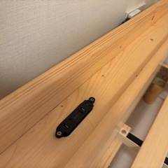 ダブルベッド フレーム すのこべっどベッドの画像