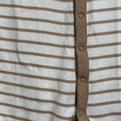 くまケツロンパース babyGAP くまケツ 長袖ロンパース 3-6monthsの画像