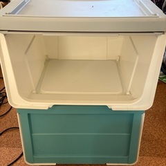 収納　カバコ　ボックス　二個セットの画像