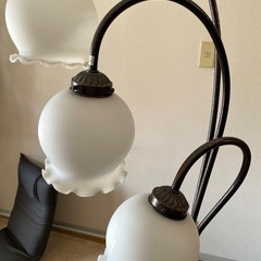 間接照明（大理石テーブル付）ジャンクの画像