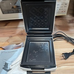 【ディズニープレスサンドメーカー】【Francfranc】クリーニング済み【管理番号0130】野の画像