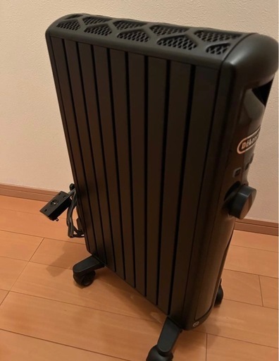デロンギ マルチダイナミックヒーター MDHS12-PB 1200W ブラック美品