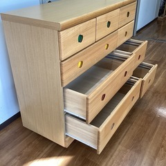 ローチェスト【町田市再生家具】　253170の画像