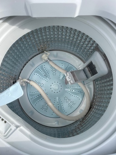 風乾燥機能付き　22年製　アクア　5.0kg　洗濯機
