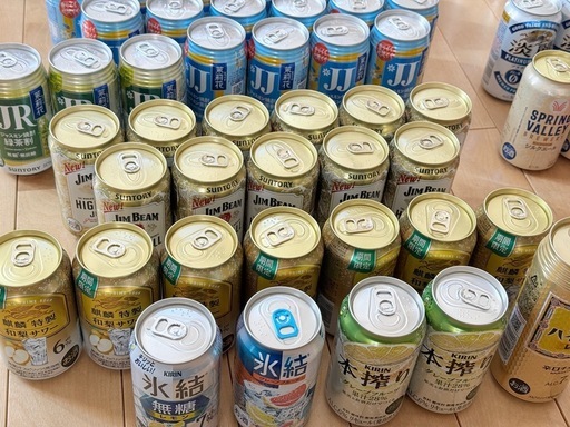★激安！ 早い者勝ち！ 【全135本 出品】  【1本あたり約118円】お酒、ビール、酎ハイ チューハイ ウイスキー 計135本   