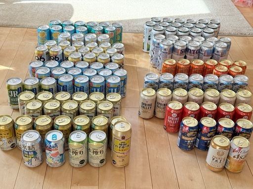 ★激安！ 早い者勝ち！ 【全135本 出品】  【1本あたり約118円】お酒、ビール、酎ハイ チューハイ ウイスキー 計135本   