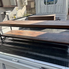 ニトリ ローボード ステイン 150N テレビ台の画像