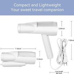 携帯用旅行用ハンディ アイロン 小型、ミニ，3段階の温度調整の画像