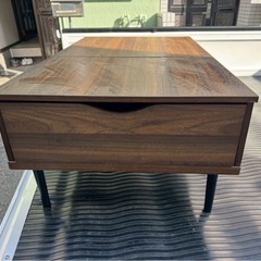 昇降 リビングテーブル センターテーブルの画像