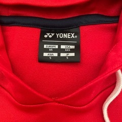 ヨネックス　パーカー　の画像