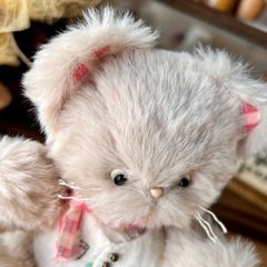 ふわふわネコの可愛いぬいぐるみと着せ替えお洋服作りの画像