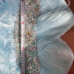 ドレス　ブルーの画像