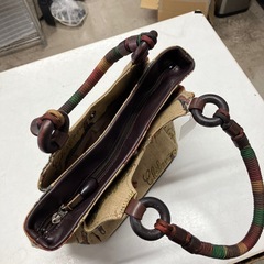 I 2601-556 イタリア製　ハンドバッグ　中古美品の画像