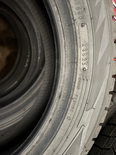 155/65R14 スタッドレス4本　25年　新品