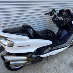 YAMAHA SG03J マジェスティ250C セル始動 jdm usdm custom base 始動動画有りの画像