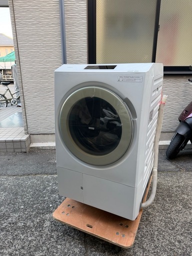 【美品】日立 HITACHI ビッグドラム ドラム式洗濯乾燥機 洗濯13kg 乾燥7kg 左開き 2023年製 らくメンテ ヒートポンプ式 BD-STX130JL