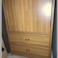 洋服タンス【差し上げます】の画像
