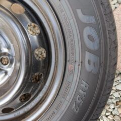 nvan 純正タイヤホイールセット+ナット 24年48週製造の画像