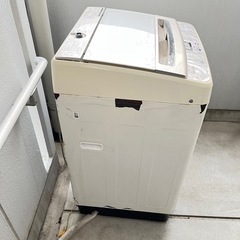 中古洗濯機の画像