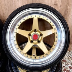 WORK ZISTANCE W5S風 ★18×9J・10J ★PCD114.3 ★オフ+10 ・ +15 ★4本セットの画像