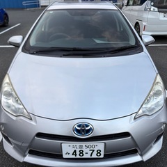 トヨタアクア2014　S-グレードの画像