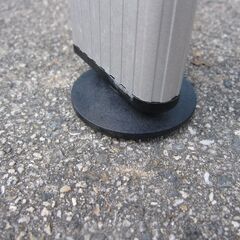 電話台　イトーキ製　450ｘ450ｘ700　木目　DDE-044T-98の画像